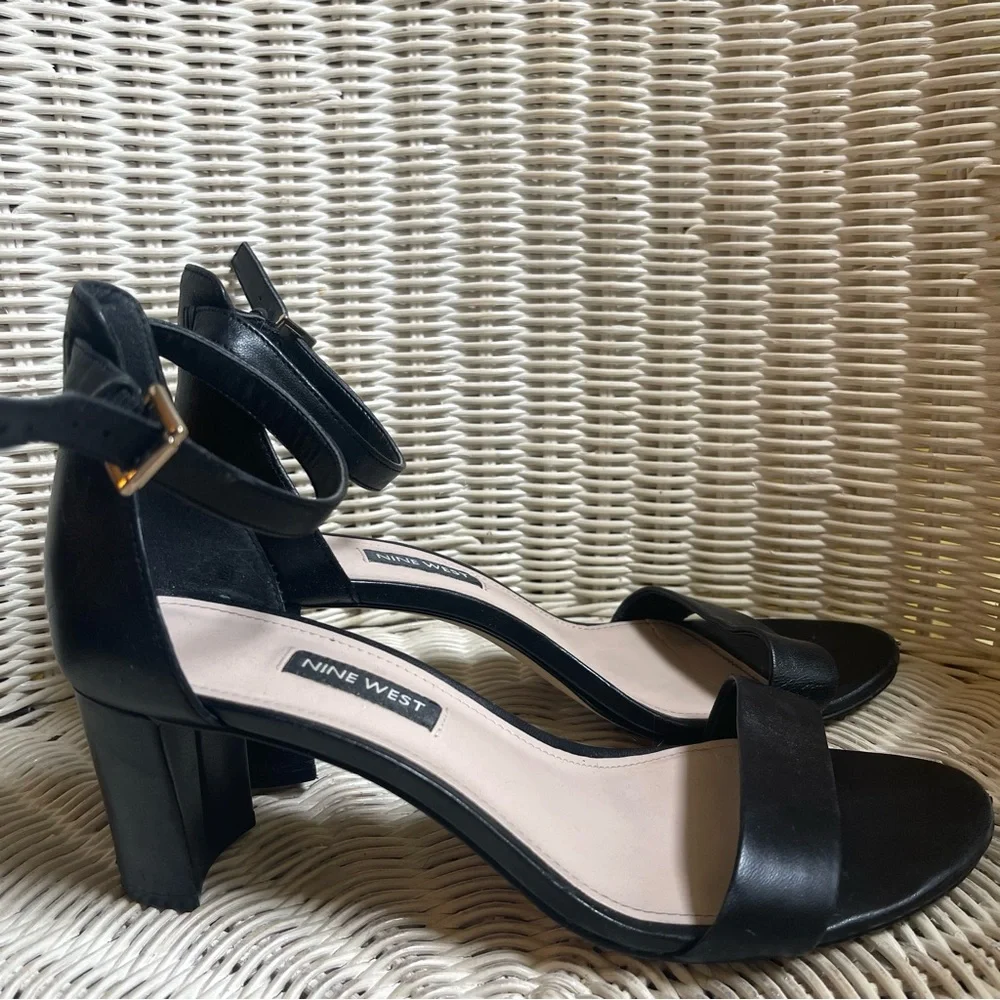 Nine West Pruce Block Heel Sandals - Picture 5 of 8